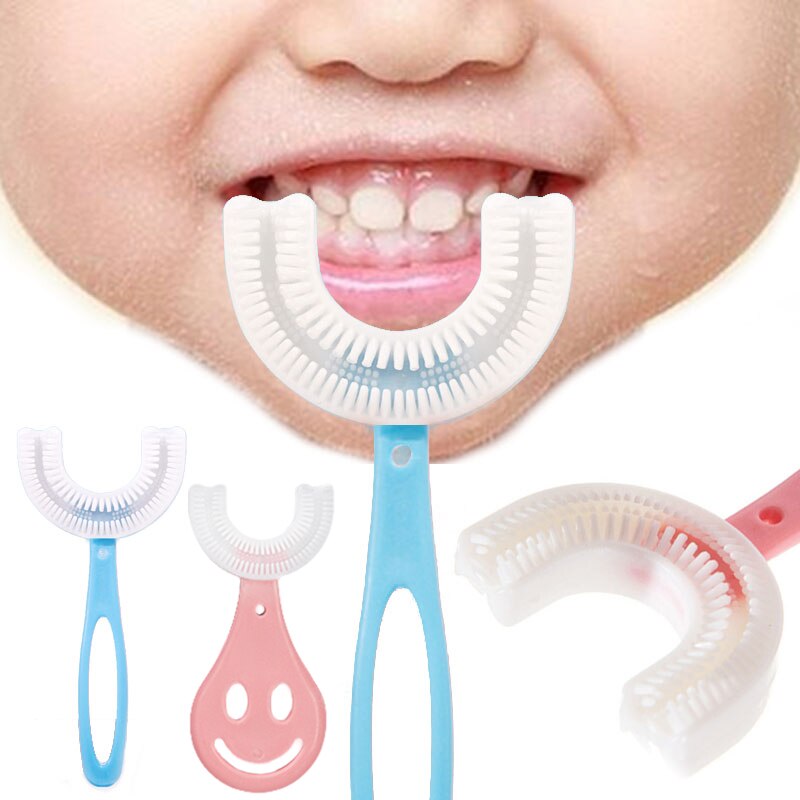 Baby Toothbrush 360 Degree U-shaped Toothbrush | Dental Brush Children