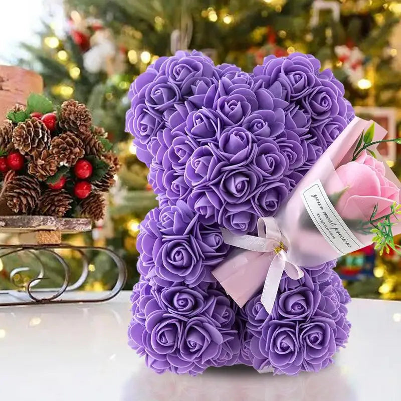 TeddyBear Rose 24cm Artificia