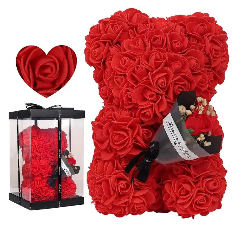 TeddyBear Rose 24cm Artificia